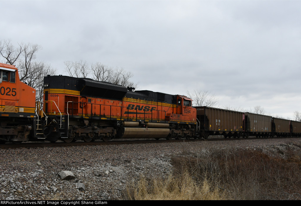 BNSF 8594 Roster shot